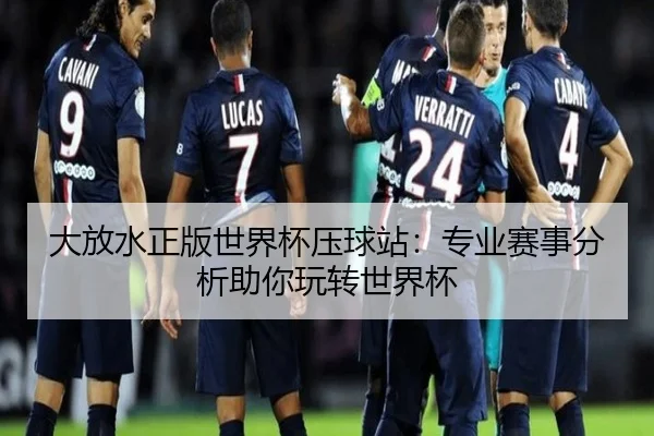 大放水正版世界杯压球站：专业赛事分析助你玩转世界杯